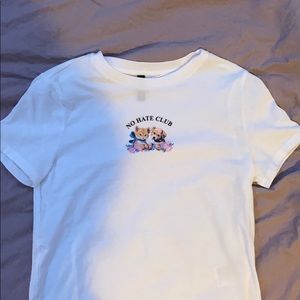 cute top, cropped, never worn